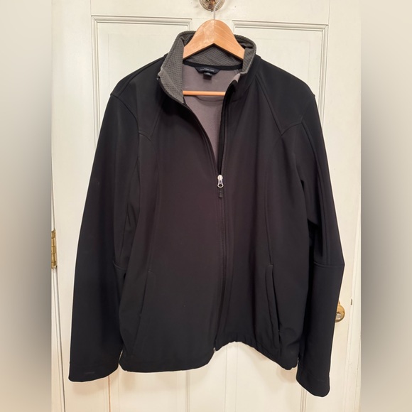Land’s End black fleece lined women’s jacket XL - Picture 1 of 11